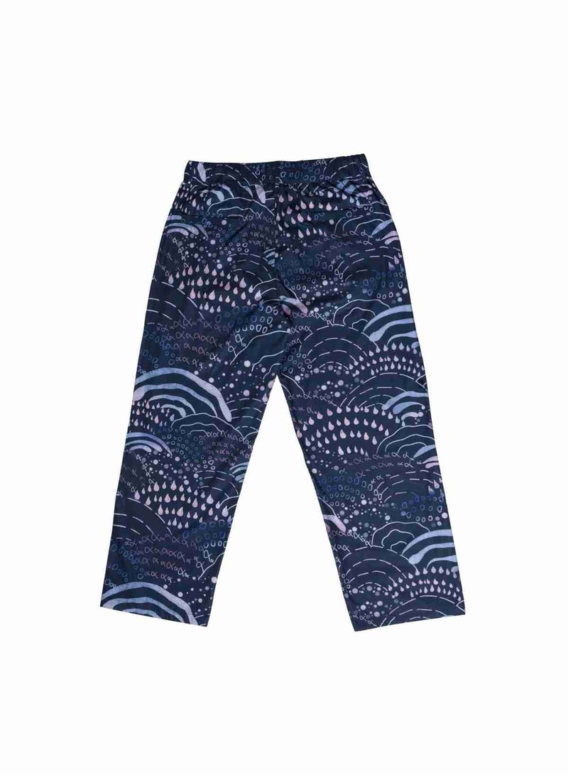 STUDIO HANHAN Trousers Navy Blue  - Image 1