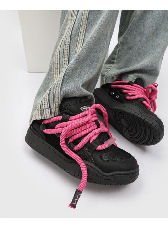 KUYING New Thick Sole Elevated Board Shoes  - Image 3