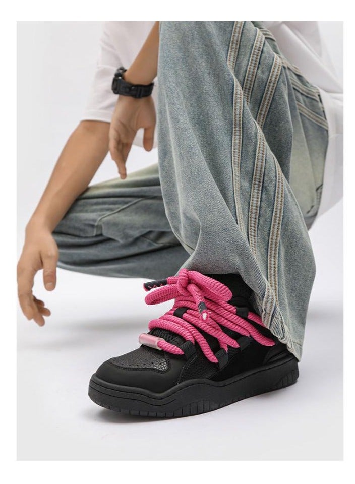 KUYING New Thick Sole Elevated Board Shoes  - Image 2