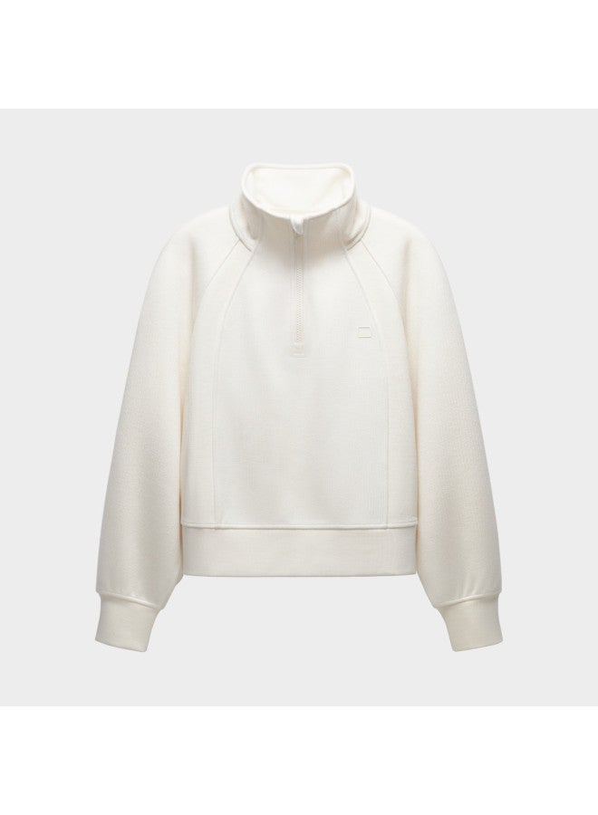 Bananain Very 503 Relax Women'S Half-Zip Four-Season Hoodie - Image 2