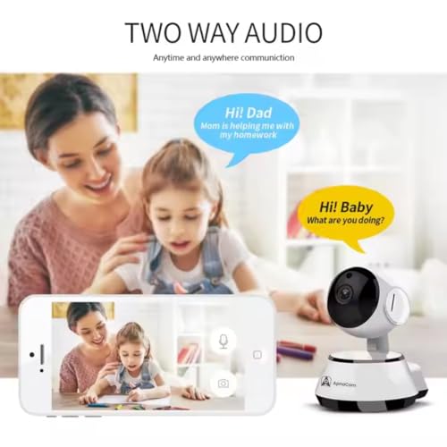 ApnaCam 2 MP 355 Degree Indoor Wi-Fi PTZ Security Camera 6IRs Live Monitoring| Two-Way Audio| Infrared Night Vision | IR Cuts| SD Card Recording | Built-in Alarm| Multiple-User Support - Image 5