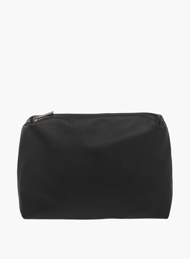 Flora Bella By Shoexpress Women Solid Tote Bag with Detachable Wallet and Pouch