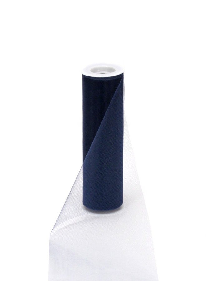 بيرويك شريط تول أوفراي للحرف اليدوية، بكرة 6 بوصات × 25 ياردة، أزرق داكن - Image 1