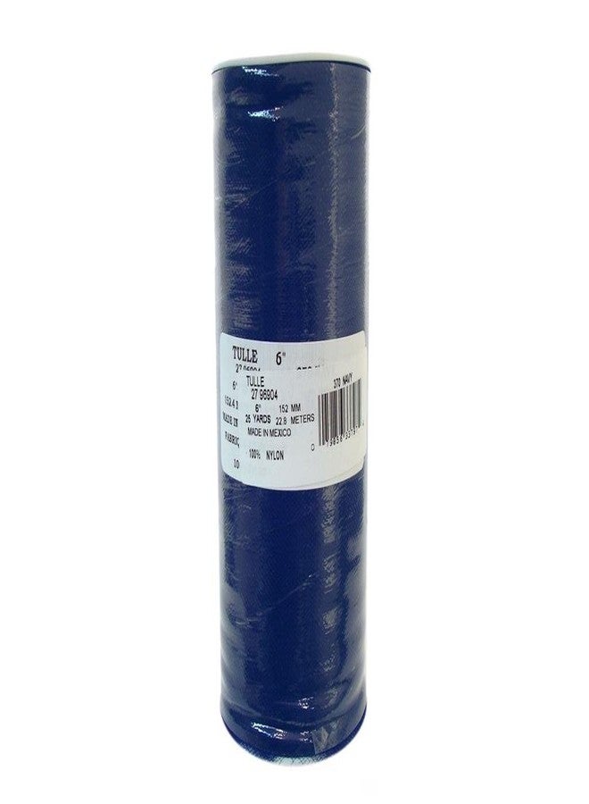بيرويك شريط تول أوفراي للحرف اليدوية، بكرة 6 بوصات × 25 ياردة، أزرق داكن - Image 2