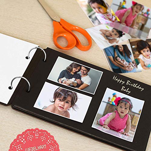 Webelkart Premium Wooden DIY HD Printed Photo Album Scrapbook Memory Book, Photo Album- 25.40 cm x 17.78 cm x 4 cm (30 Sheets) - Image 4