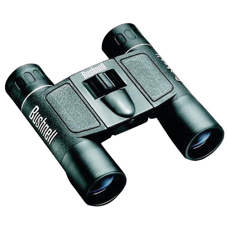 Bushnell - Powerview - 10x25 - Black - Porro Prism - Compact Binoculars - Bird Watching - Sightseeing - Travel - Wild Animals - Outdoor - Multi-Layer Coating - 132516