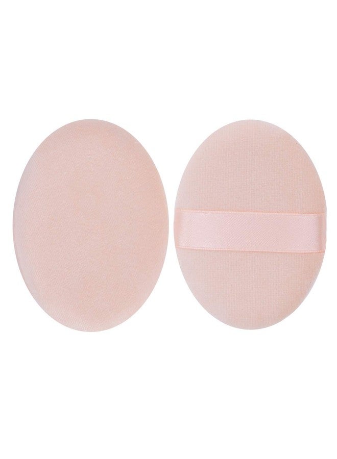 Rinpoche Soft Facial Makeup Sponge Blender Powder Puff Dry Wet Foundation Round Puff for Cream, Blush, Contouring (Skin) (Pack Of 3) - Image 4