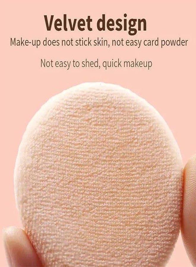 Rinpoche Soft Facial Makeup Sponge Blender Powder Puff Dry Wet Foundation Round Puff for Cream, Blush, Contouring (Skin) (Pack Of 3) - Image 5