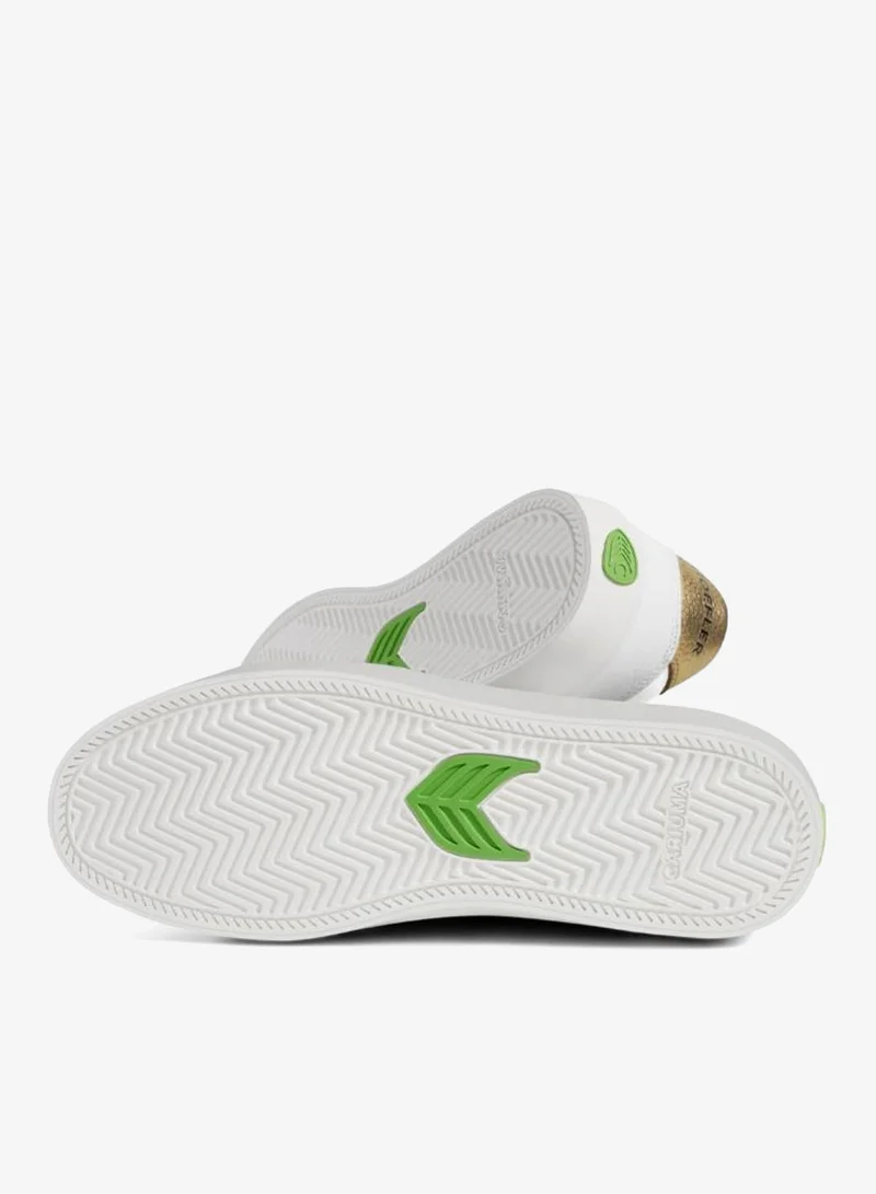 Cariuma  T20 PRO Hoefler 2024 White Premium Leather and Mesh Black Logo Gold Sneaker  | Best Price UAE