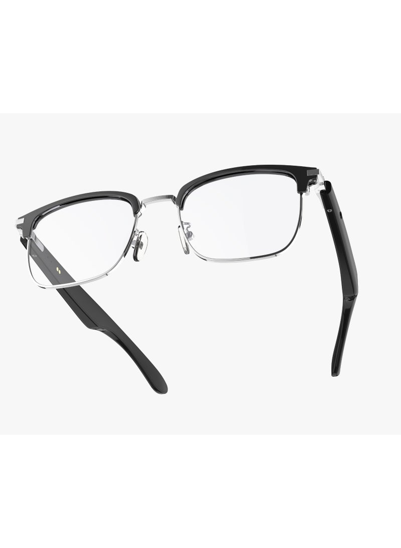 GREEN LION Galway Smart Glasses with ENC Technology / Touch Control / Up to 5 Hours Play Time / 10m Transmission Range / Photochromic / Anti-Blue Light Lens / UV400 Protection / Voice Assistant - Black - Image 5