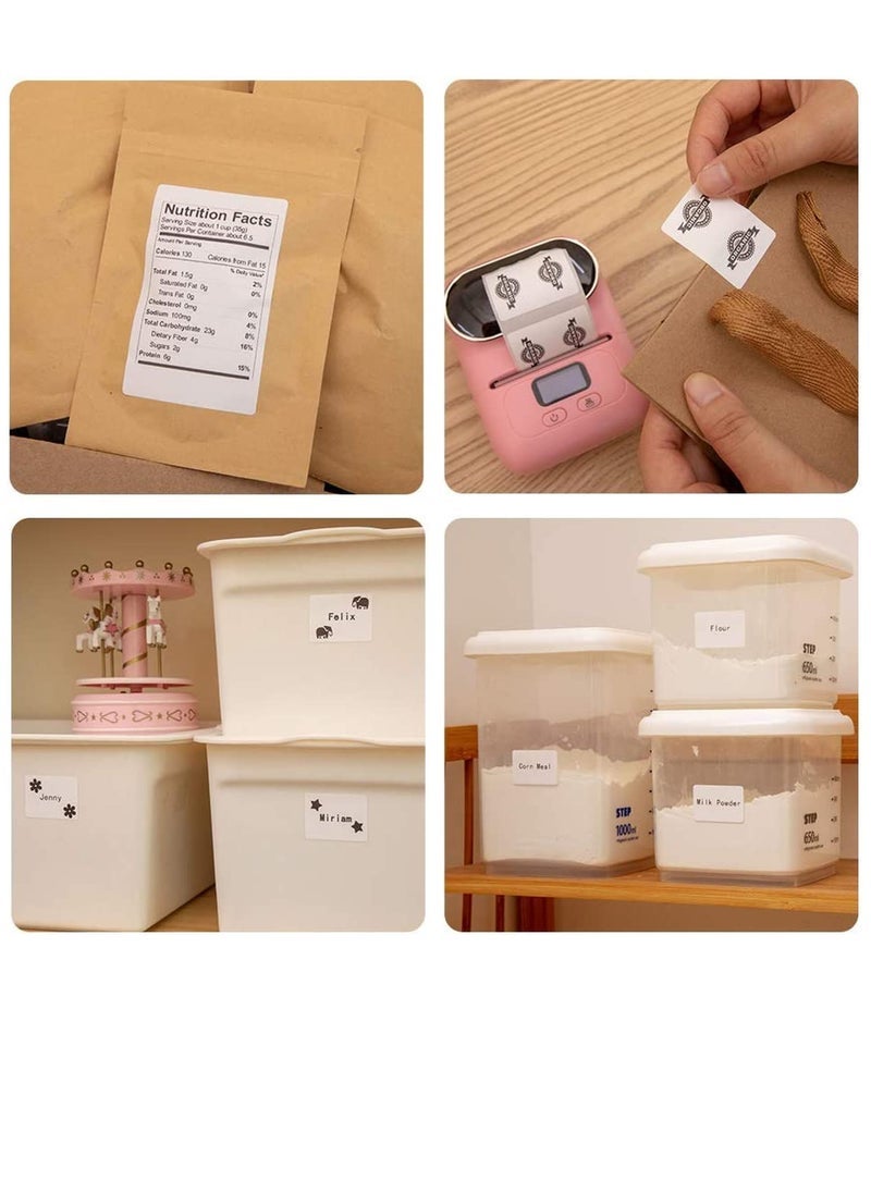 phomemo M110 Portable Bluetooth Label Maker Machine – Thermal Sticker & Barcode Printer for Retail, Jewelry, Clothing, and Mailing – Compatible with iOS & Android – Supports Arabic & English Text – Wireless, Compact & Ink-Free Printing Solution - Image 4