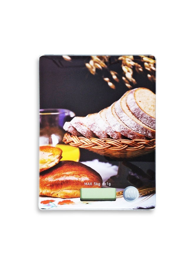 Digital kitchen scale with a modern fruit design, Mixed shapes a stylish and accurate device, ideal for anyone who cares about healthy nutrition or loves cooking with precision, a clear digital screen to display the weight, a TARE button to weigh ingredients without counting the weight of the bowl, an ideal tool for dieters to calculate food quantities, suitable for homes, restaurants, or even as a special gift for kitchen lovers  - Image 4