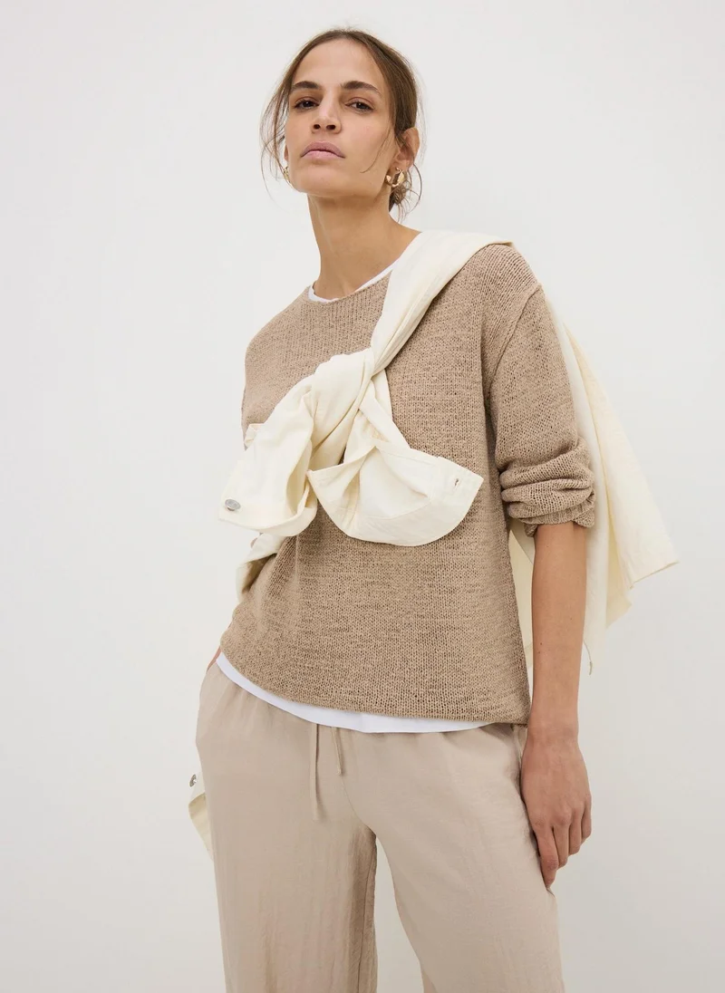 Matalan Stone Tape Yarn Jumper
