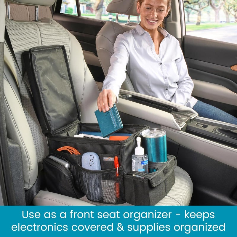 High Road CarHop Car Seat Organizer with Cooler and Cup Holder for Kids and Adults - Image 3