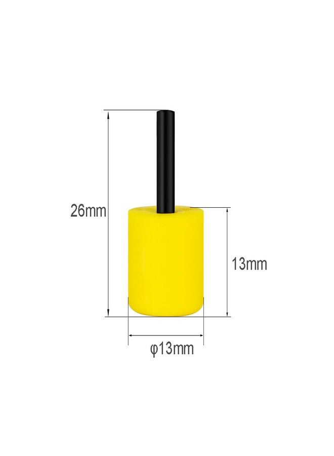 SOUNDLINK Standard Insert Foam Eartips with Black Tube for Insert Earphones Hearing Test - Pack of 50 (3A Medium 50pcs) - Image 2