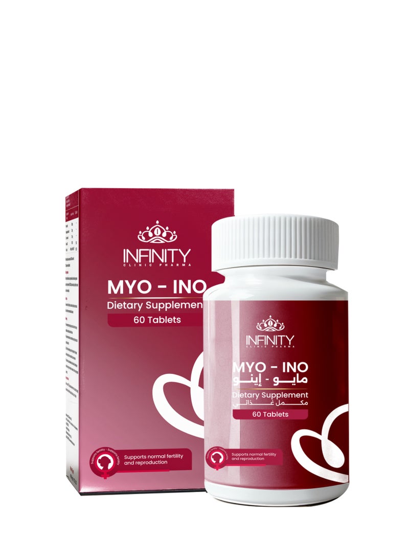 Infinity Myo Ino Dietary Supplement - 60 Tablets - Image 1