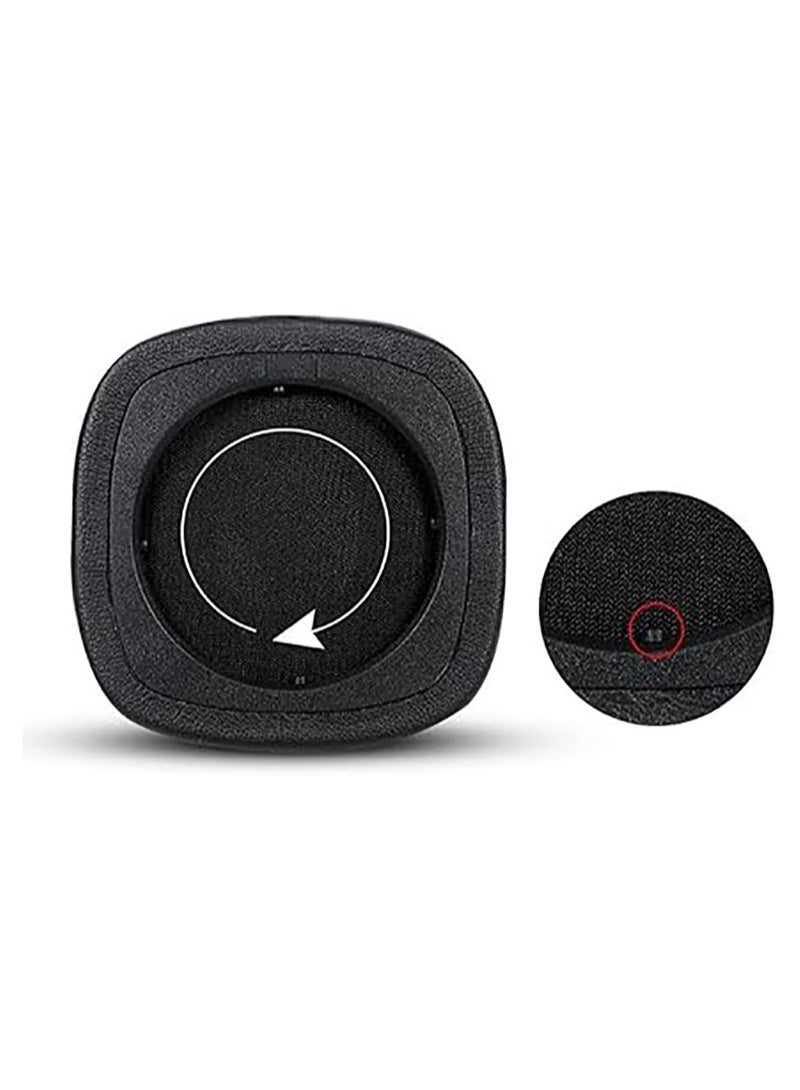 Cooling Gel Replacement Ear Pads Cushions for Marshall Major IV Bluetooth Wireless/Wired Headphones, for Major 4 Headset, Earpads with Noise Isolation Foam - Black - Image 3