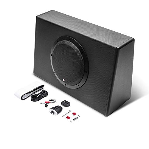 Rockford Fosgate Punch P300-10T Single 10" 300-Watt Amplified Truck Sealed Box Subwoofer - Black - Image 1