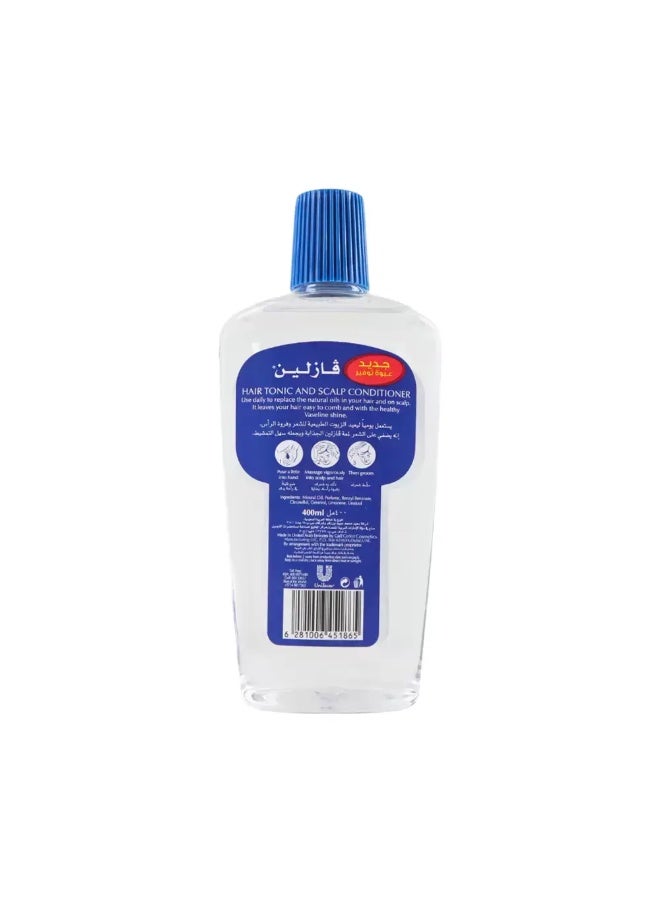 Vaseline تونك شعر فازلين وبلسم لفروة الرأس - 400 مل - Image 2