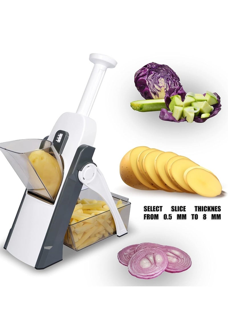 Generic - SUPAAR 4 in 1 Portable Electric Vegetable Cutter Set Mini Food Slicer and Chopper for Kitchen Multifunctional Wireless Electric Grinder Vegetable Cutter Peeler and Clean Brush Function Multifunctional - Image 1