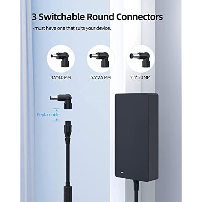 rayihni GAMING CHARGER FOR MSI LAPTOP CHARGER (REPLACEMENT FOR GF63 GF65 THIN GS65 STEALTH 180W 150W 120W)(WITH UL SAFETY CERTIFICATION) - Image 3