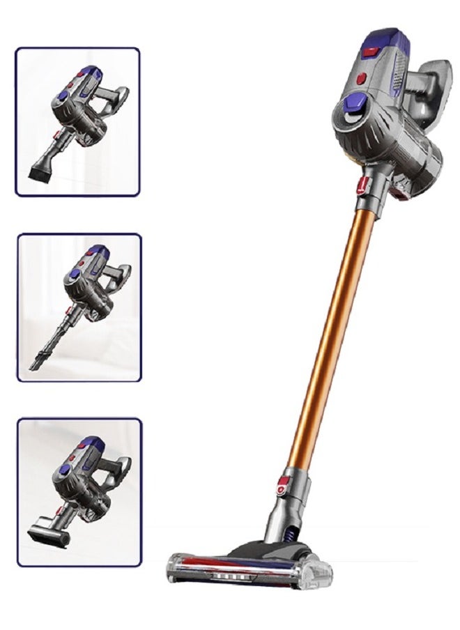 Joshberg 6-In-1 Cordless Upright Stick Vacuum Cleaner,Handheld Vacuum Cleaner,9000PA 150.0W,Blue/Gold  - Image 1