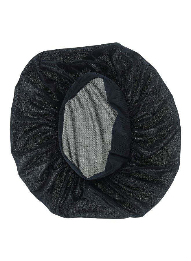 NIBEMINENT Satin Edge Bonnet Black