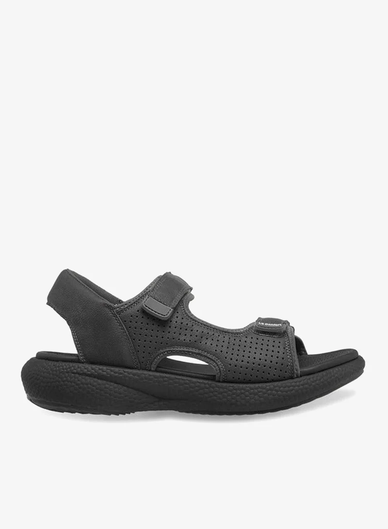 لو كونفورت صنادل رجالية بشريط لاصق