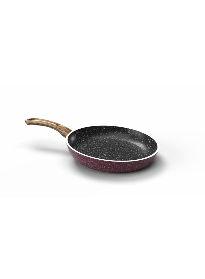 NUVIRA Granit Oven Tray Size 28cm -Burgundy - Image 1