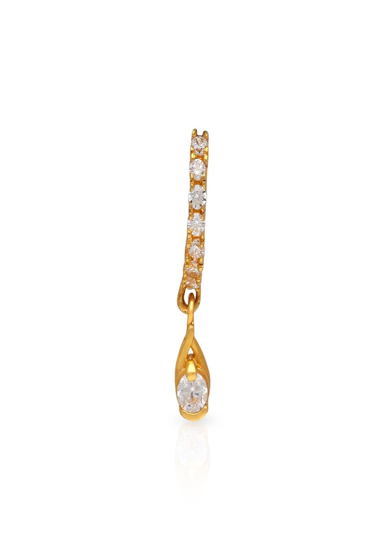 Malabar Gold and Diamonds 22 Karat 916 Purity Hoops & Bali Style Endless Hoop Earring for Women ERDZL51340 - Image 2