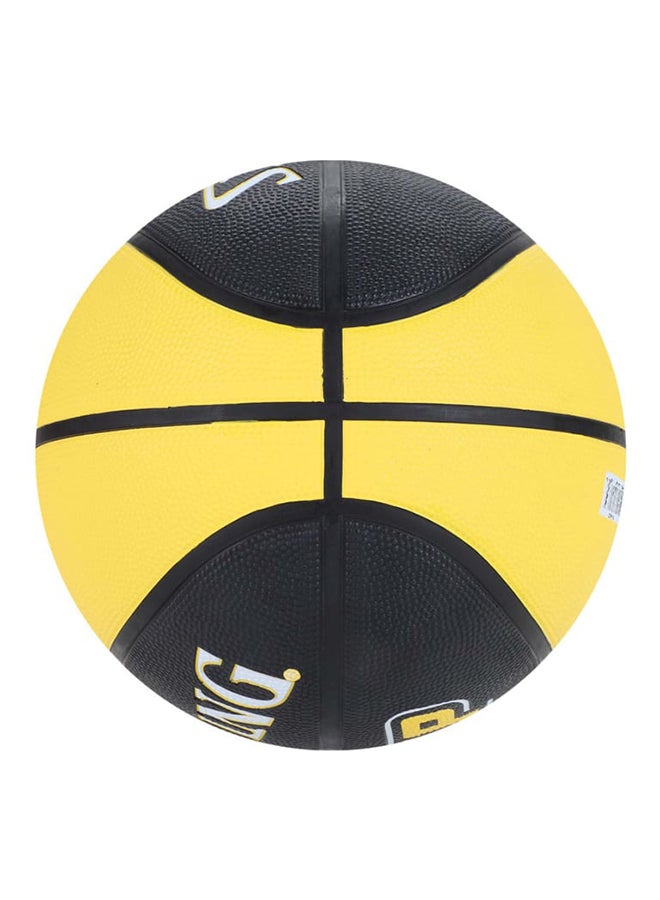 Spalding MVP Basketball – Size 7 | Official NBA-Inspired Ball for Indoor/Outdoor Use | High Grip Textured Rubber | Butyl Air Chamber | Ideal for Intermediate Players