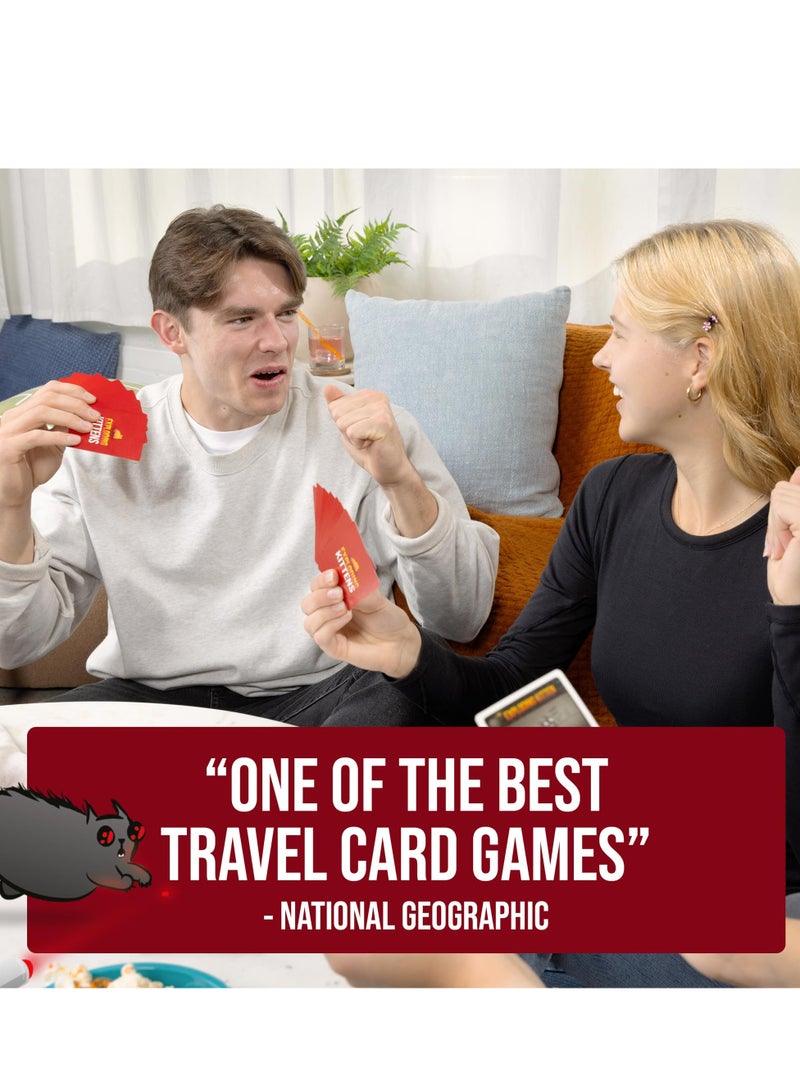 انفجار القطط الحفلة، سهلة العائلة الصديقة الحفلة ألعاب البطاقات، لعبة العائلة لليلة اللعبة، 2 - 5 اللاعبين - Image 3