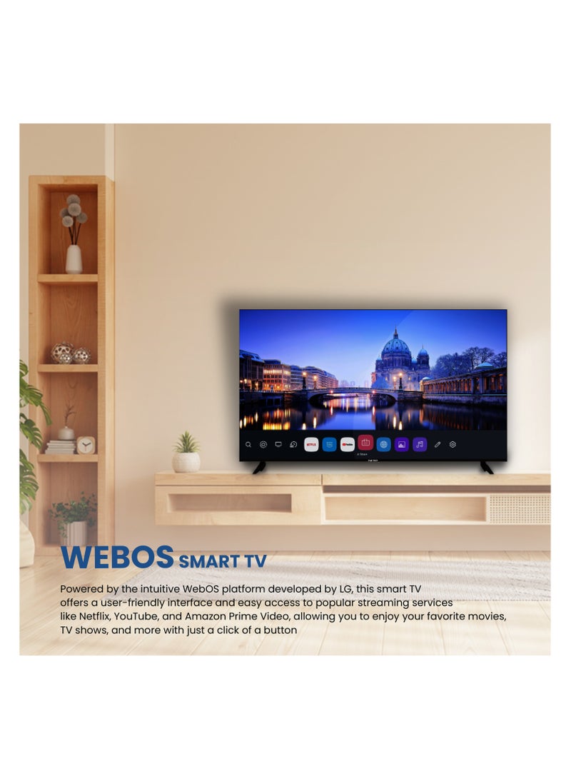 STAR TRACK 58-inch 4K UHD WebOS Smart LED TV - Powered by AI, Netflix, YouTube, Prime, Voice Control - Image 3