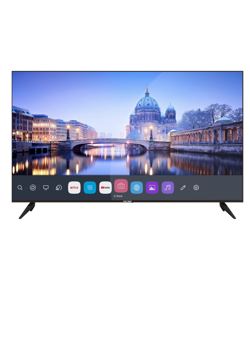STAR TRACK 58-inch 4K UHD WebOS Smart LED TV - Powered by AI, Netflix, YouTube, Prime, Voice Control - Image 2