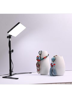 General 16 * 23cm Square Photography Fill Light Shooting Lighting Light Live Beauty Light Network Red Anchor Light-Color:Square Light + Vertical Shooting Bracket  - Image 1