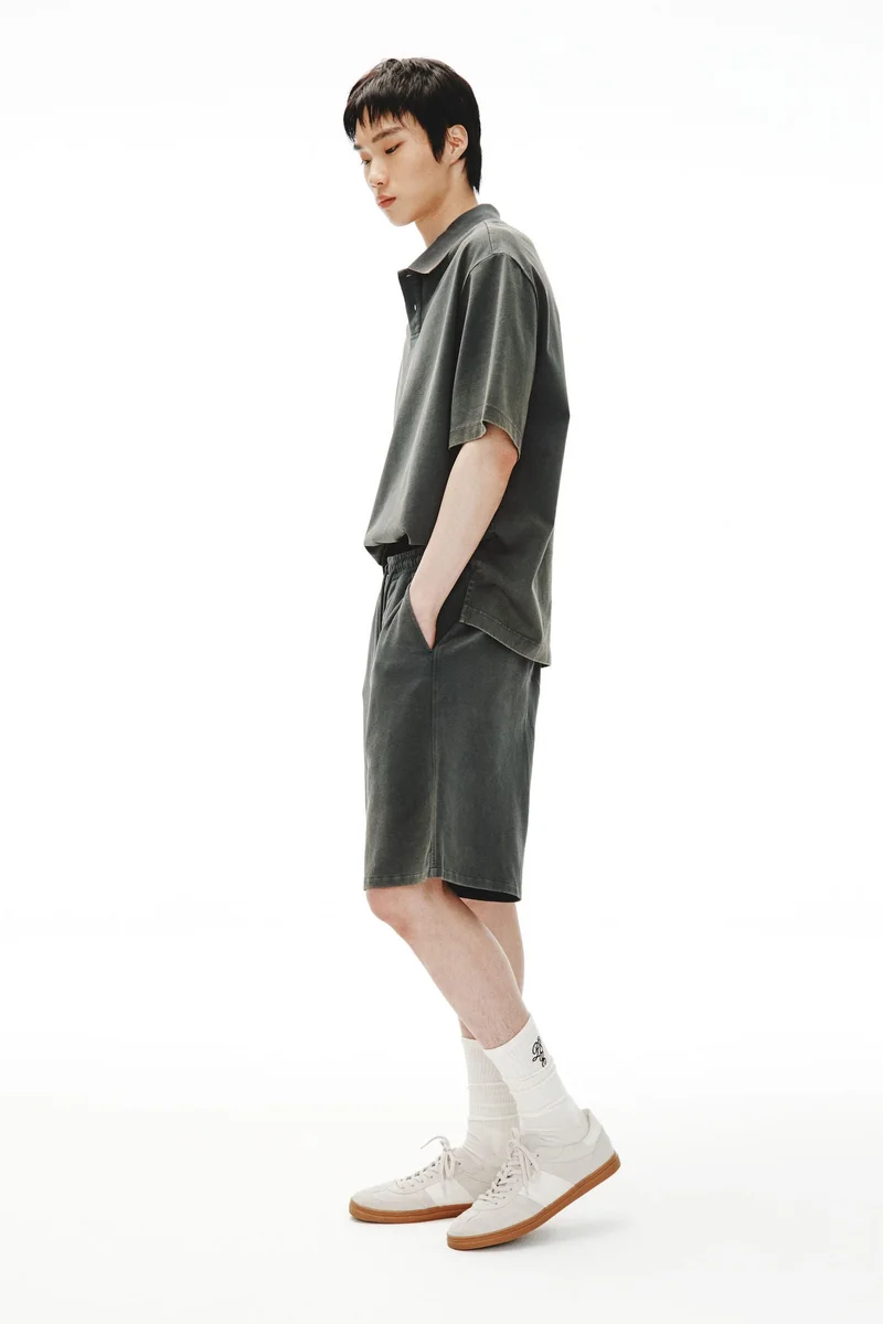 H&M  Loose Fit Cotton polo shirt for Men | Best Price UAE