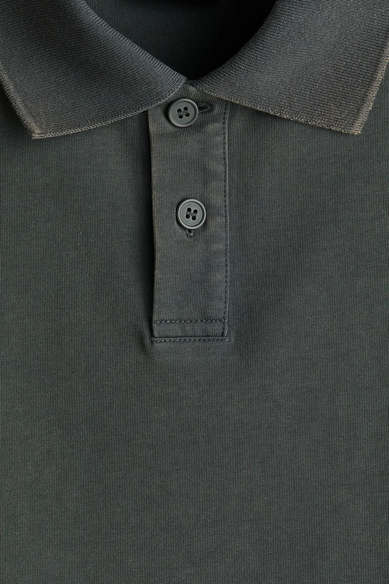 H&M  Loose Fit Cotton polo shirt for Men | Best Price UAE