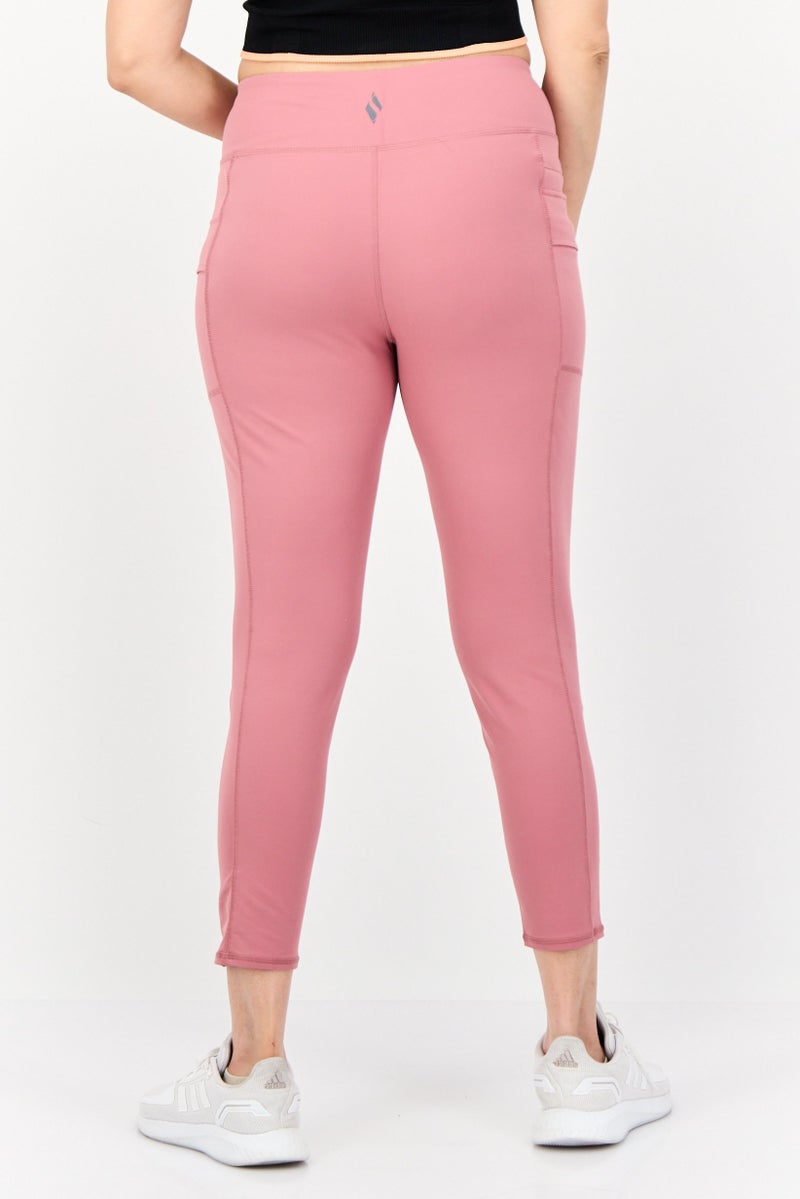 SKECHERS Women Sportswear Fit Training Tights, Mauve - Image 4