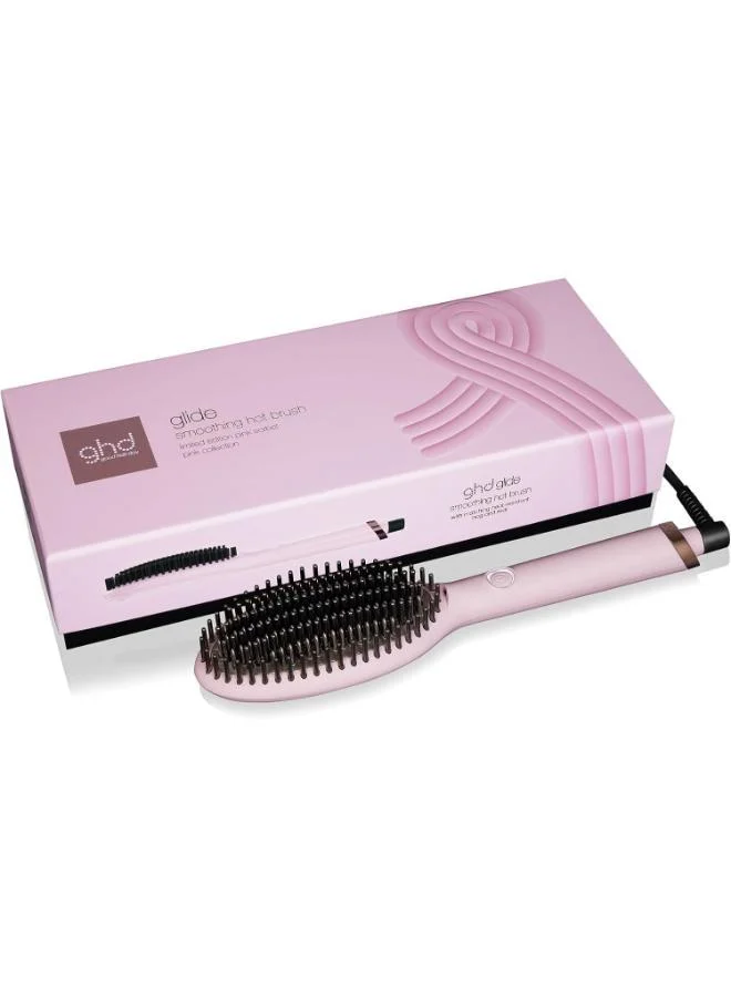 ghd GHD Glide Hot Brush Pink Collection | Professional Smoothing & Detangling Hot Brush – Limited Edition