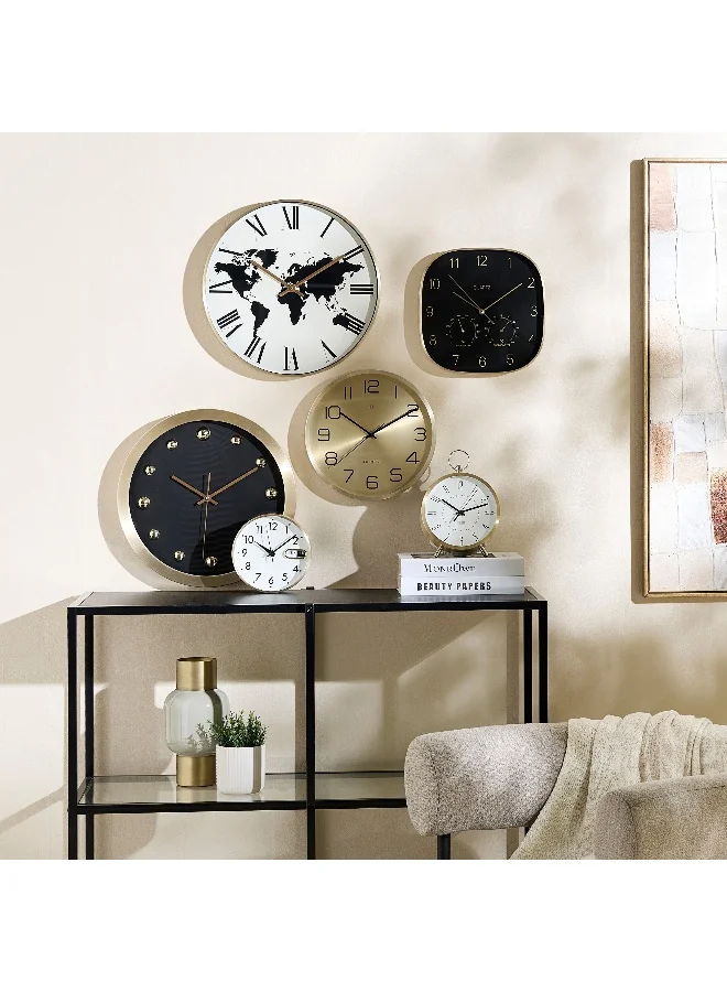 Home Box Saratoga Willa Wall Clock - 40x4.2 cm
