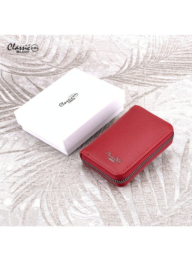 Classic Milano Faux Leather Wallet for Women – Women Wallet & Card Holder Women | Stylish Card Wallet with Cash Compartment | Slim Ladies Wallet, Girls Wallets, Women’s Wallets, Gift for Her - Image 1