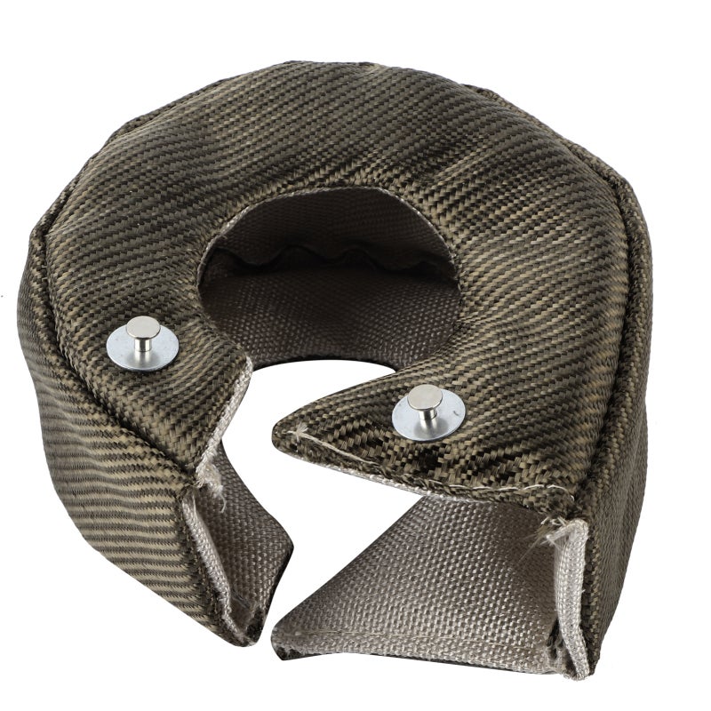 Turbo Heat Shield Universal Turbocharger Cover Reduces Radiant Heat - Turbo Blanket for T3 T4 T5 T6 GT25 GT28 GT30 GT32 GT35 GT37 GT42 GT45 GT50 GT55 GT60 Small Medium Turbochargers - Image 2