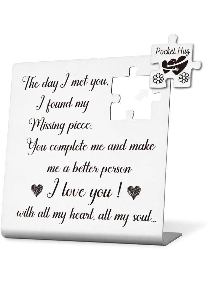 ديكور مكتبي أنيق للرجال بمناسبة الذكرى السنوية، هدايا رومانسية للنساء، هدايا عيد الحب له، لوحة ديكور مكتبية، هدية عيد ميلاد للزوج، هدايا للزوج في يوم زفافه - Image 1