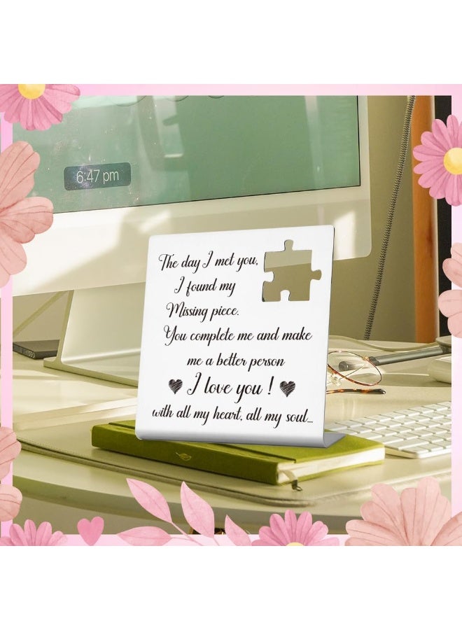 ديكور مكتبي أنيق للرجال بمناسبة الذكرى السنوية، هدايا رومانسية للنساء، هدايا عيد الحب له، لوحة ديكور مكتبية، هدية عيد ميلاد للزوج، هدايا للزوج في يوم زفافه - Image 2