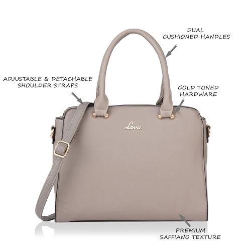 Lavie Women's Ushawu Satchel Bag | Satchel Handbag for Work | Ladies Purse | Stylish Shoulder Bag | Gift for Women - Image 3