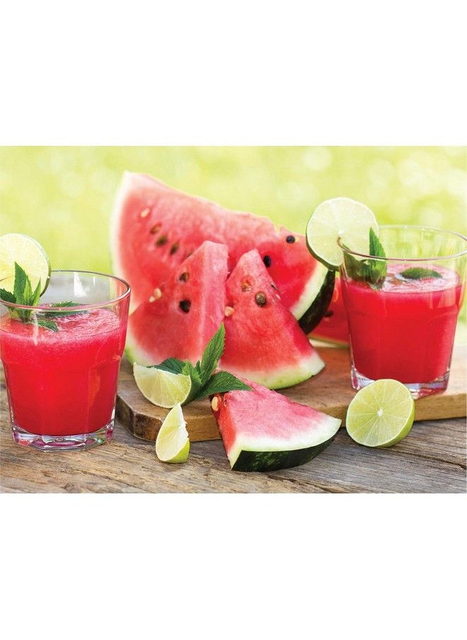 Goliath Foodie Puzzles: Watermelon Smoothie 300Piece Puzzle With A Finished Size Of 19.5" X 14.25!  - Image 3