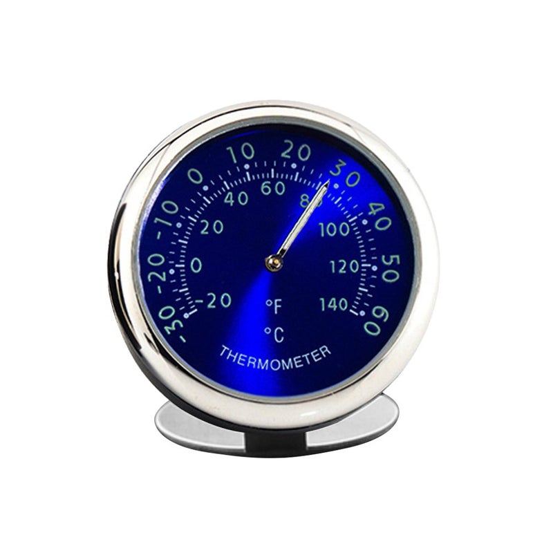 idain Car Dashboard Thermometer Mini Vehicle Thermometer Decoration Air Vent Cilp