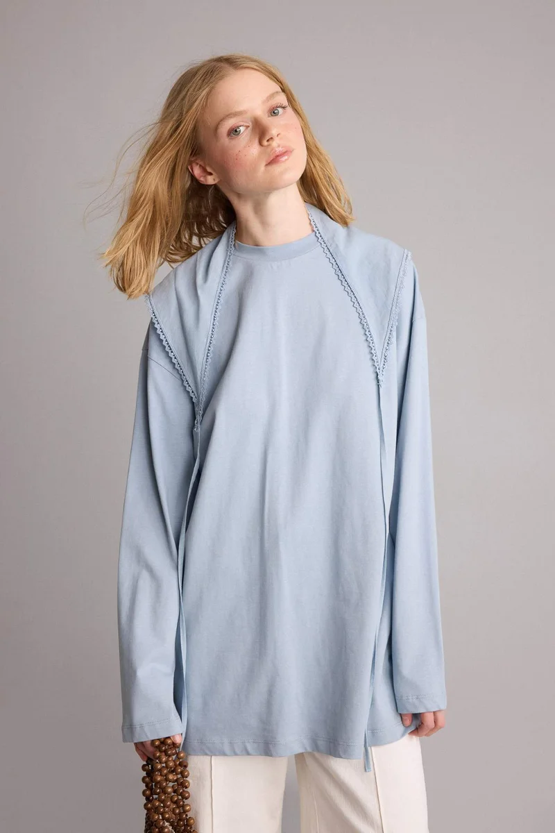 Defacto Regular Fit Long Sleeve Tunic