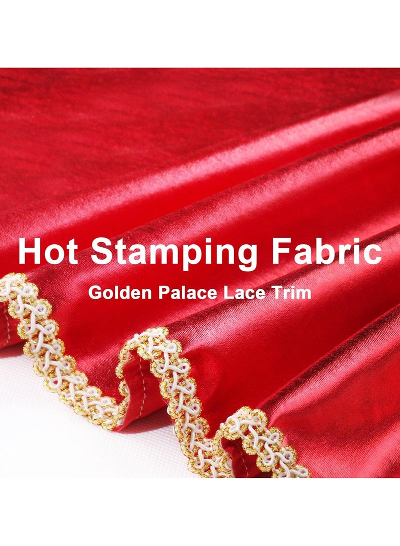 CMGTYYD Superhero Capes and Masks for Kids Super Hero Costumes, for Girls Big Sister Gifts Toddler Princess Dress-Up Mask TuTu Party Toys and Kids Gifts Supplies Cosplay Stage Performance (Red) - Image 5