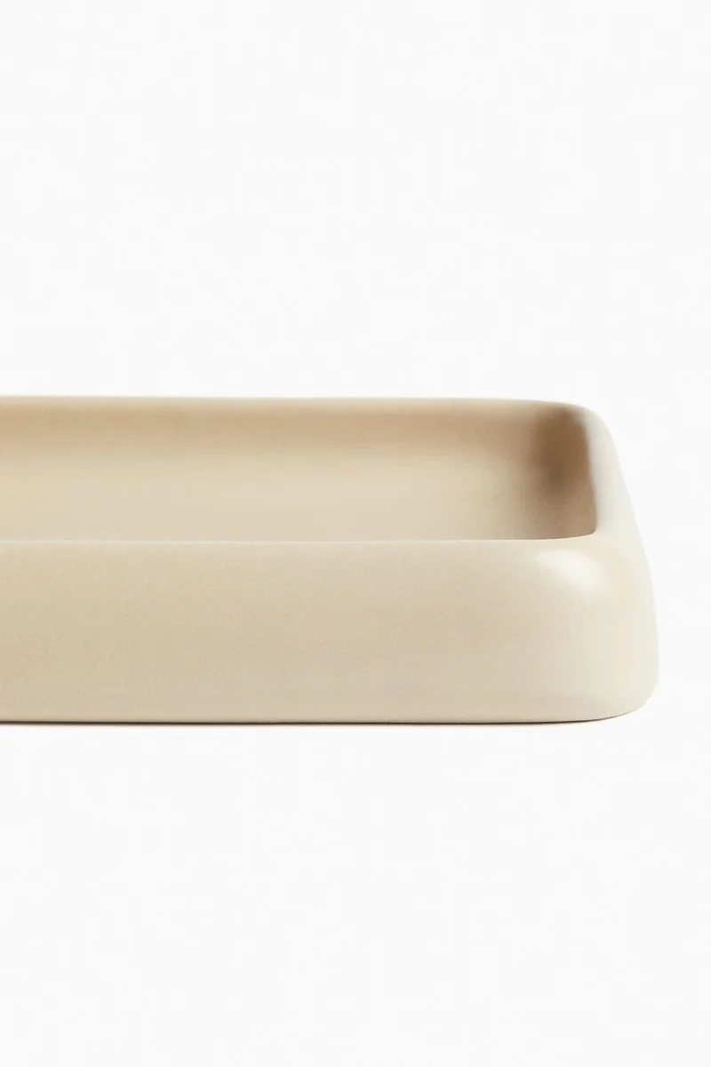 اتش اند ام وعاء للصابون من الخزف